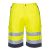 Portwest L043 Hi-Vis könnyű poli-pamut rövidnadrág Sárga/Navy - S