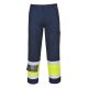 Portwest MV26 Hi-Vis Modaflame nadrág Sárga/Navy - L