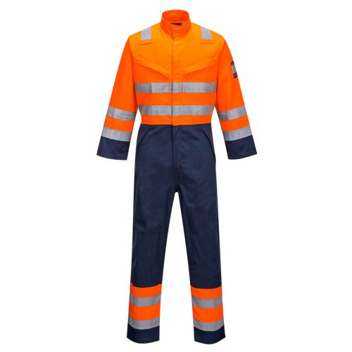 Portwest MV29 Modaflame RIS overál Narancs/Navy - M