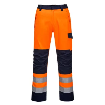 Portwest MV36 Modaflame RIS nadrág Narancs/Navy - L