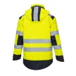Portwest MV70 Modaflame Rain Multi Norm Arc kabát Sárga/Navy - S