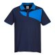 Portwest PW210 PW2 Pólóing S/S Navy/Royal - M