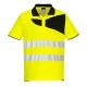Portwest PW212 PW2 Hi-Vis Pólóing S/S Sárga/Fekete - L