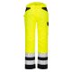 Portwest PW241 PW2 Hi-Vis munkanadrág Sárga/Fekete - 38