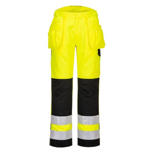 Portwest PW242 Pw2 Hi-Vis Holster Nadrág Sárga/Fekete - 48