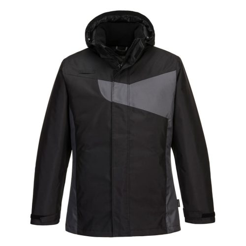 Portwest PW260 PW2 Téli kabát Fekete/Szürke - 3XL