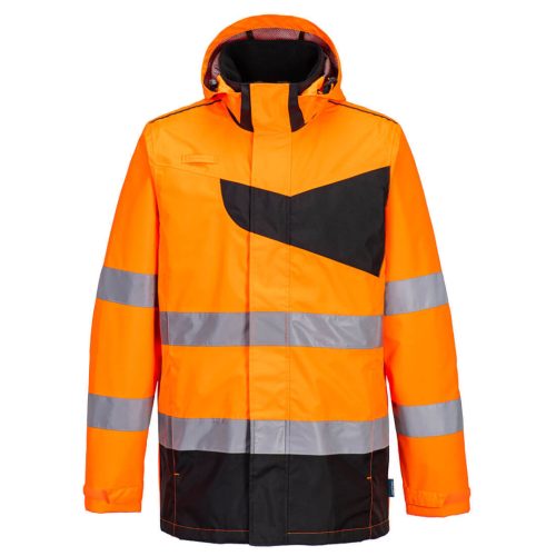 Portwest PW265 PW2 Hi-Vis esőkabát Narancs/Fekete - M
