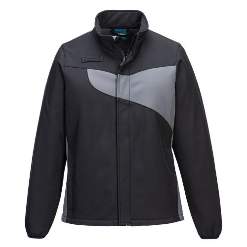 Portwest PW278 PW2 női Softshell kabát (2L) Fekete/Szürke - M