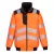 Portwest PW302 PW3 Hi-Vis 3-in-1 Pilota kabát Narancs/Fekete - L