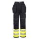 Portwest PW307 PW3 Hi-Vis Class 1 Holster nadrág Sárga/Fekete - 38