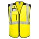 Portwest PW309 PW3 Hi-Vis Executive mellény Sárga/Fekete - 3XL