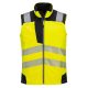 Portwest PW325 Jól láthatósági Softshell dzseki (3L) Sárga/Fekete - 3XL