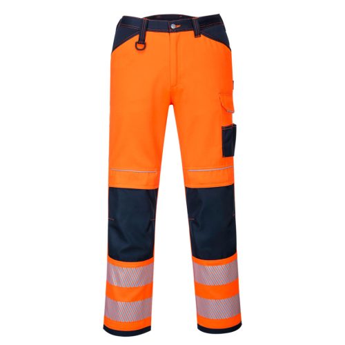 Portwest PW340 PW3 Hi-Vis nadrág Narancs/Navy - 41