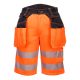 Portwest PW343 PW3 Hi-Vis Holster rövidnadrág Narancs/Fekete - 38