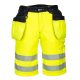 Portwest PW343 PW3 Hi-Vis Holster rövidnadrág Sárga/Fekete - 32