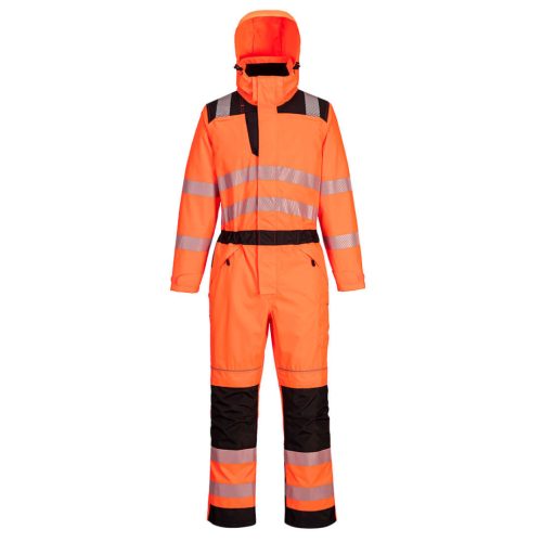 Portwest PW355 PW3 Hi-Vis esőkabát Narancs/Fekete - M