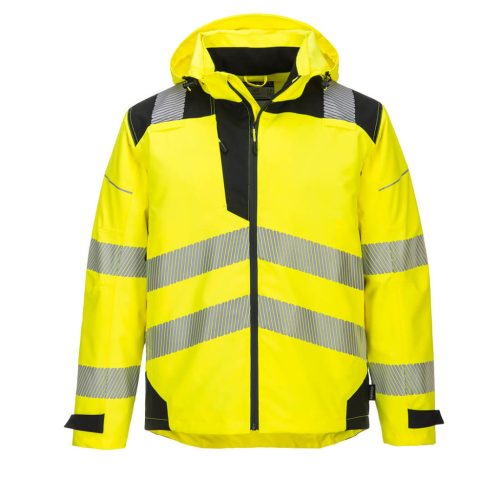 Portwest PW360 PW3 Extreme lélegző esőkabát Sárga/Fekete - 4XL