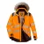 Portwest PW369 PW3 Hi-Vis Parka télikabát Narancs/Fekete - M
