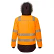 Portwest PW369 PW3 Hi-Vis Parka télikabát Narancs/Fekete - M