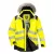 Portwest PW369 PW3 Hi-Vis Parka télikabát Sárga/Fekete - 5XL