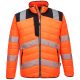 Portwest PW371 PW3 Hi-Vis Baffle kabát Narancs/Fekete - 3XL