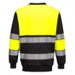 Portwest PW376 PW3 Hi-Vis Class 1 pulóver Sárga/Fekete - 4XL