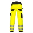 Portwest PW385 PW3 Hi-Vis női stretch munkanadrág Sárga/Fekete - 32