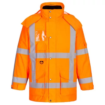  Portwest R461 RWS Hi-Vis 3 az 1-ben Traffic kabát Narancs - S