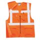 Portwest RT26 Executive Rail mellény RIS Narancs - M