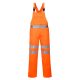 Portwest RT43 Hi-Vis polipamut kantáros nadrág Narancs - 3XL