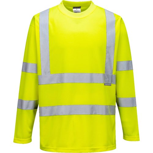 Portwest S178 Hi-Vis hosszú ujjú póló Sárga - L