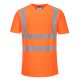 Portwest S179 Hi-Vis pamut póló pamut hálós betétes póló S/S Narancs - L
