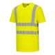 Portwest S179 Hi-Vis pamut póló pamut hálós betétes póló S/S Sárga - M