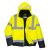 Portwest S266 Hi-Vis kéttónusú bomber kabát Sárga/Navy - XS