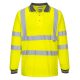 Portwest S277 Hi-Vis hosszú ujjú pólóing Sárga - 5XL