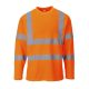 Portwest S278 Hi-Vis hosszú ujjú póló Narancs - L