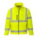 Portwest S424 Jól láthatósági Softshell dzseki (3L) Sárga - XL
