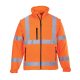 Portwest S428 Jól láthatósági Softshell dzseki (3L) Narancs - XL