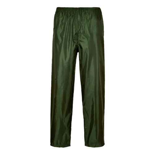 Portwest S441 Klasszikus esőnadrágok Olívazöld - 4XL