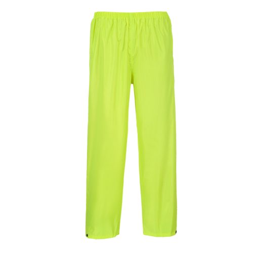 Portwest S441 Klasszikus esőnadrágok Sárga - 3XL