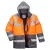 Portwest S467 Hi-Vis Kéttónusú Traffic kabát Narancs/Szürke - M