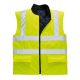 Portwest S469 Hi-Vis kifordítható mellény Sárga - 4XL