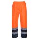 Portwest S486 Hi-Vis kéttónusú Traffic nadrág Narancs - L
