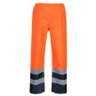 Portwest S486 Hi-Vis kéttónusú Traffic nadrág Narancs - 3XL
