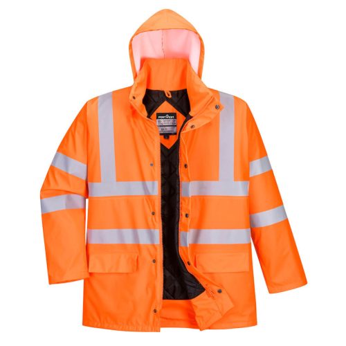 Portwest S490 Sealtex Ultra bélelt kabát Narancs - M