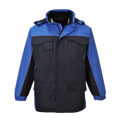 Portwest S562 RS kéttónusú kabát Navy/Royal - M