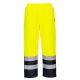 Portwest S598 Hi-Vis lélegző nadrág Sárga/Navy - XL