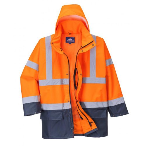 Portwest Essential láthatósági kabát 5in1 narancssárga S766 L