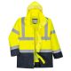 Portwest S768 Hi-Vis Executive 5 az 1-ben kabát Sárga/Navy - XXL