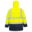 Portwest S768 Hi-Vis Executive 5 az 1-ben kabát Sárga/Navy - 4XL